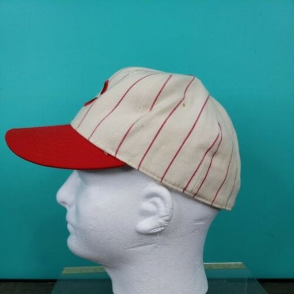 Vnt Wool 90’s Cincinnati Reds Fitted Size 7 1/2 New Era Hat Cap Baseball Jersey - Picture 3 of 11
